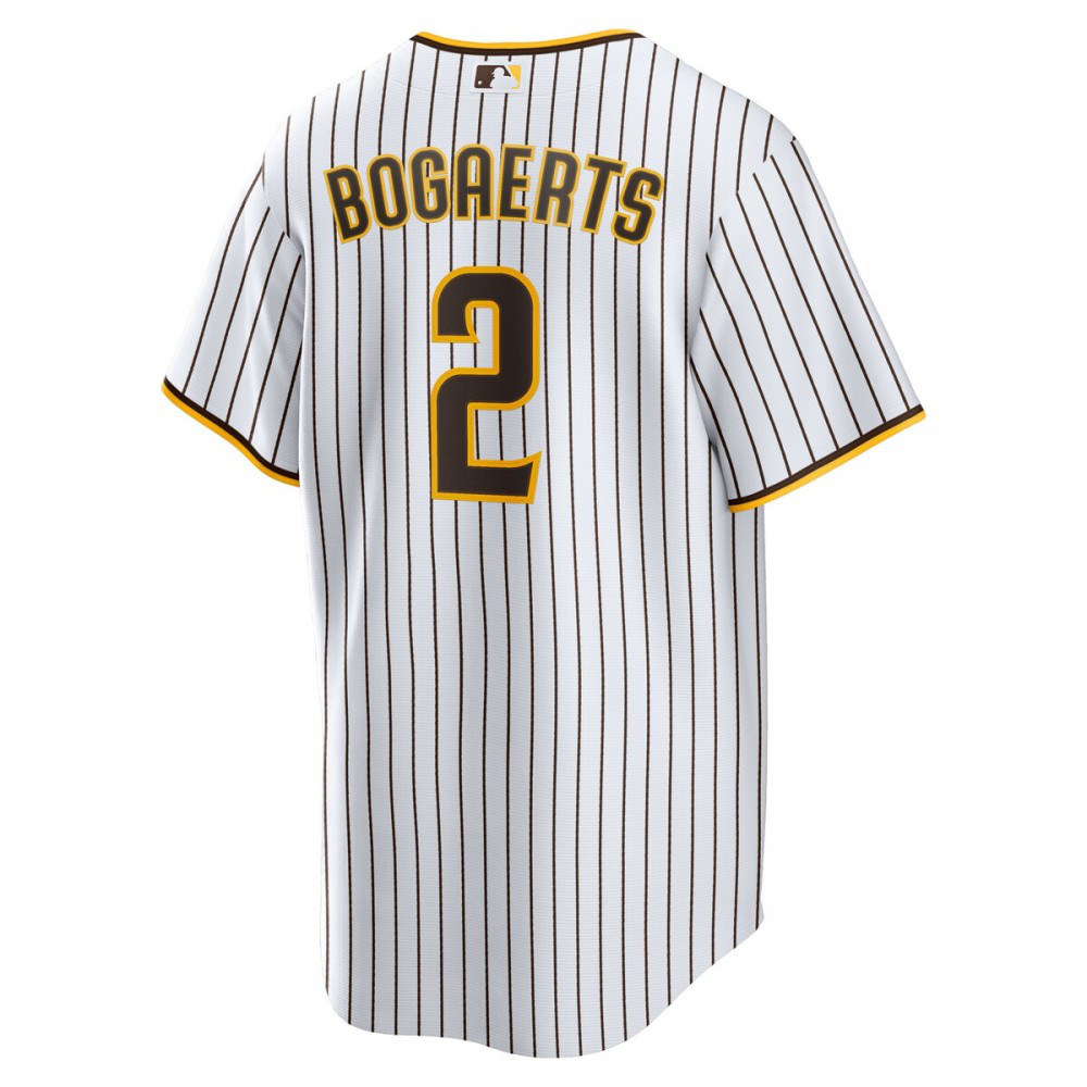 Xander Bogaerts San Diego Padres Youth Alternate Replica Player Jersey - White-Pro Kit Vault | Brand New 26/27 Sports Jerseys